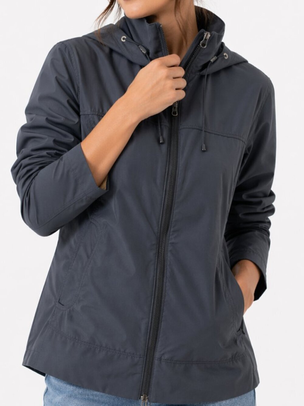 MARMOT Hooded SoftShell Windbreaker Jacket Black Large